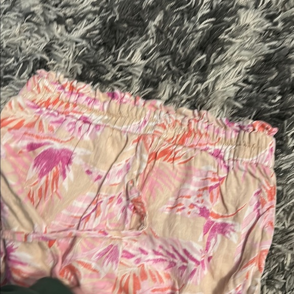 Skies Are Blue Pink and Orange Flare Pants - Picture 5 of 6